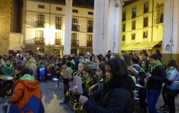Celebración de Santa Cecilia en Ordizia
